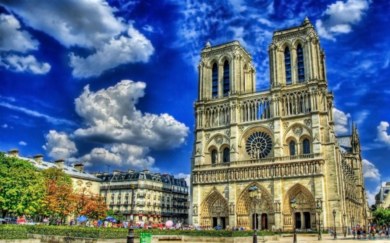 Notre-Dame Appartement Familial París Exterior foto